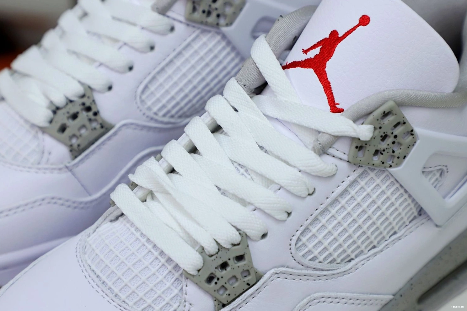 OREO' 'WHITE AIR 4 JORDAN RETRO 0824